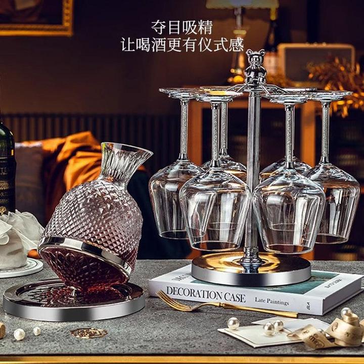 TOUCH MISS水晶玻璃勃艮第红酒杯套装家用奢华欧式高档轻奢醒酒器