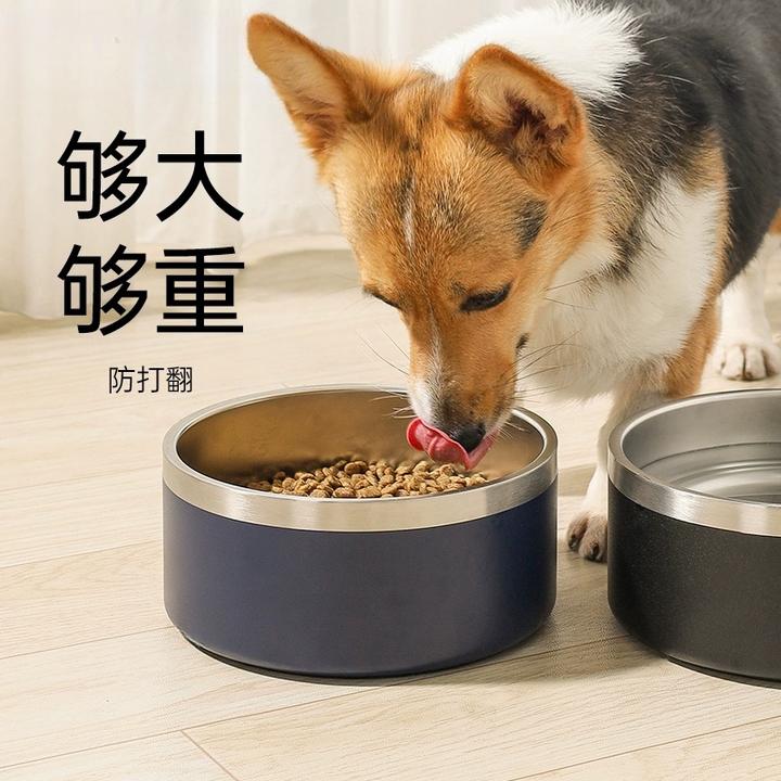 宠物不锈钢狗碗狗狗食盆防打翻狗盆喝水碗狗粮饭盆猫碗狗用品大全