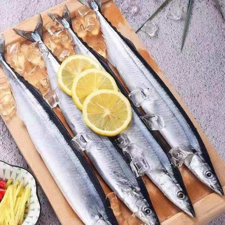 秋刀鱼新鲜鲜活冷冻大号海捕深海鱼日式秋刀鱼烧烤食材香煎秋刀鱼