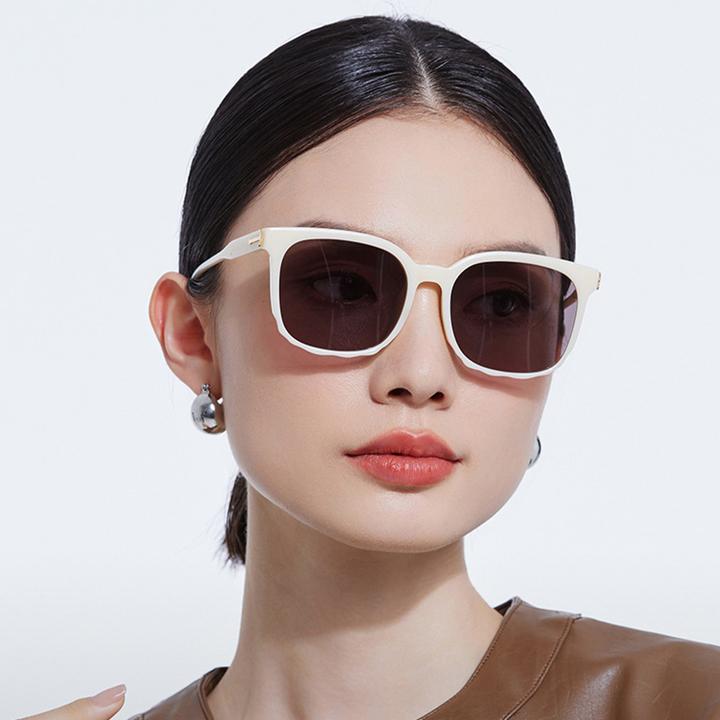 韩版潮流太阳镜女时尚穿搭博主偏光墨镜女款百搭遮阳眼镜偏光镜