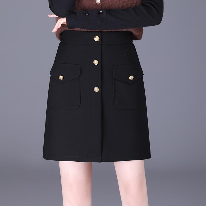 小个子短裙包臀裙半身裙直筒女裙子2025款新款工装半裙一步裙