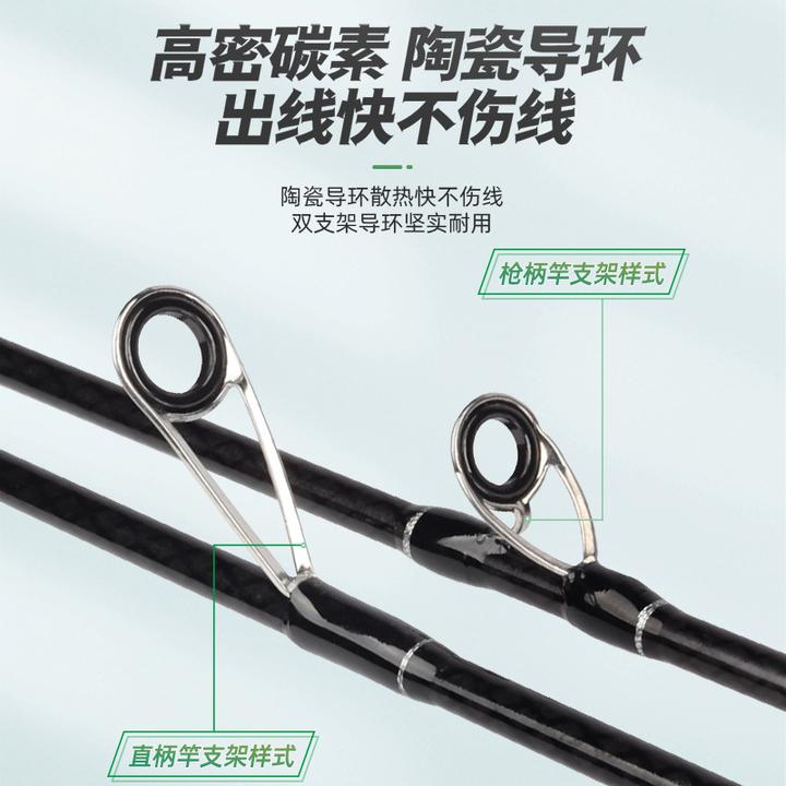 马口尚新碳素弹射路亚竿杆 软木把手UL调微物马口竿1.5米鱼竿
