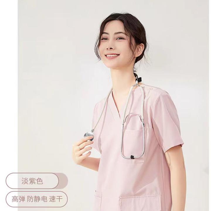 透气高弹速干医生护士医护服口腔牙科美容院月子中心工作服女款