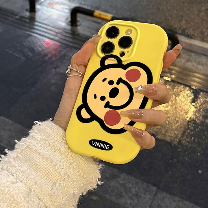 维尼熊头像适用iphone15高级苹果14Promax手机壳13软12防摔11硅胶