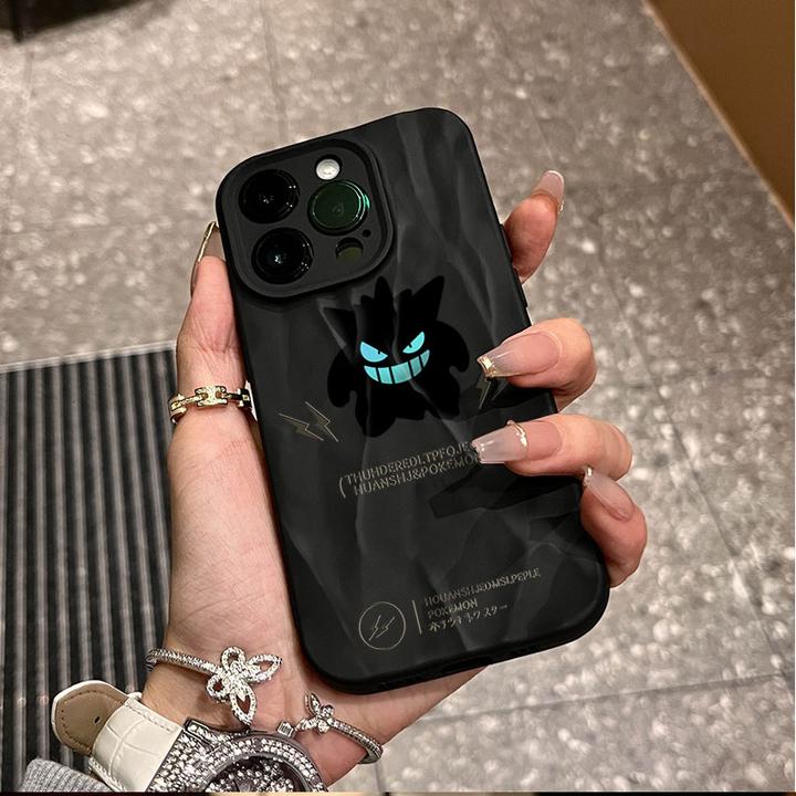 邪恶耿鬼适用iphone16/15苹果12褶皱手机壳14promax防摔13软11
