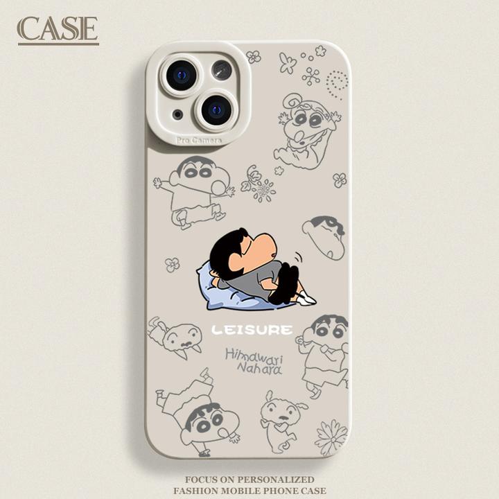 小新躺着适用iPhone16ProMax手机壳15苹果14软13瞳影12磨砂11xsxr