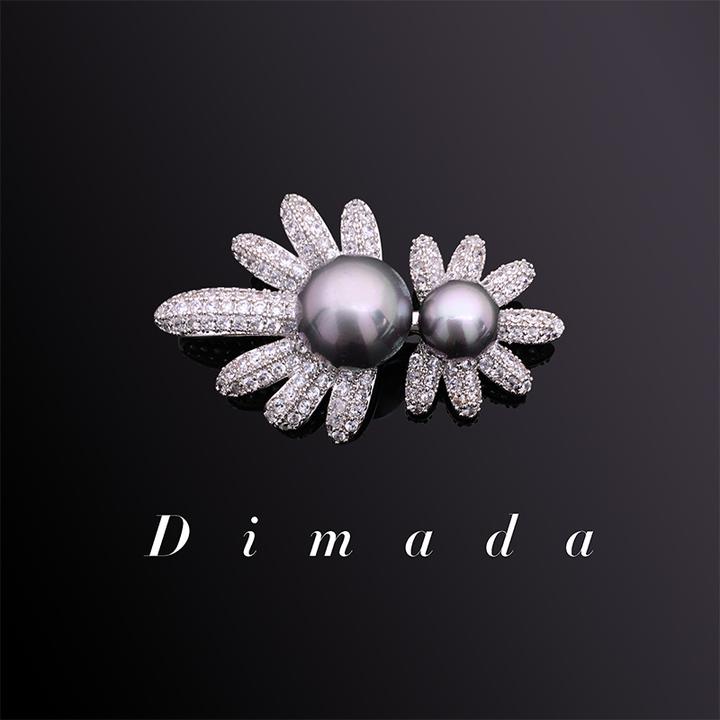 D.M.D/迪曼达 合金胸针 d241雏菊胸针高档女精致可爱百搭别针女潮