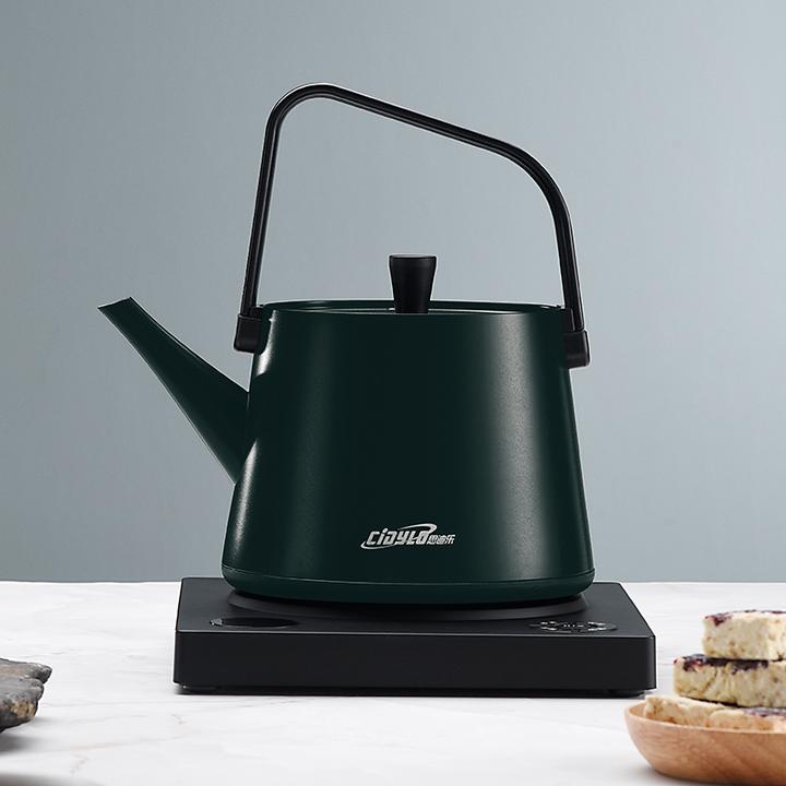 思迪乐家用多功能茶台防干烧烧水壶保温电热不锈钢智能煮茶器