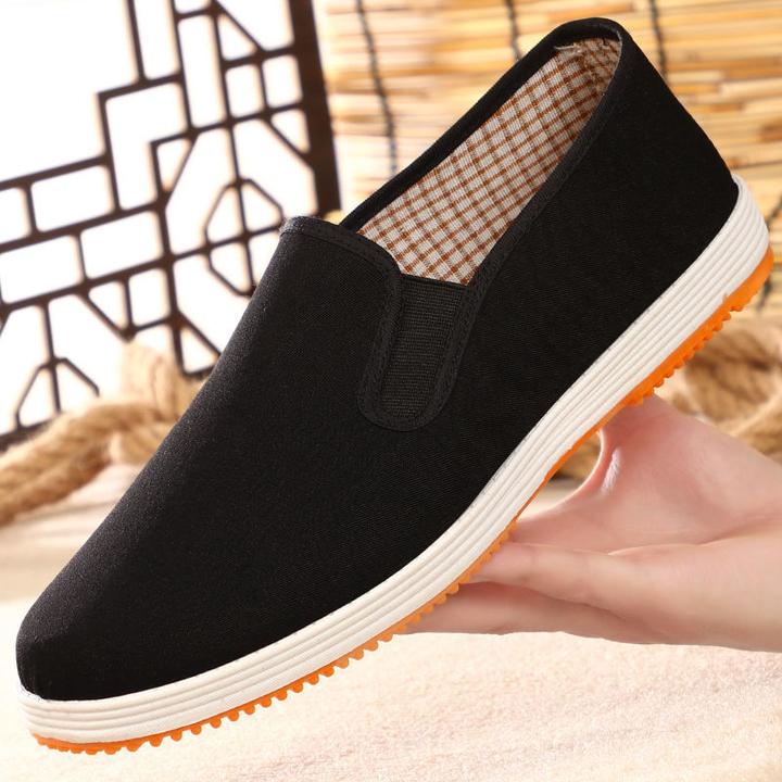 豫健牛津底黑布鞋单鞋休闲鞋布鞋