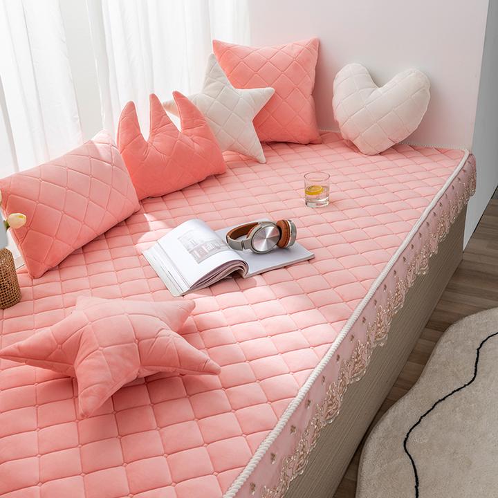 飘窗垫窗台垫四季通用主卧防滑垫子加厚可机洗定做窗台飘窗垫轻奢