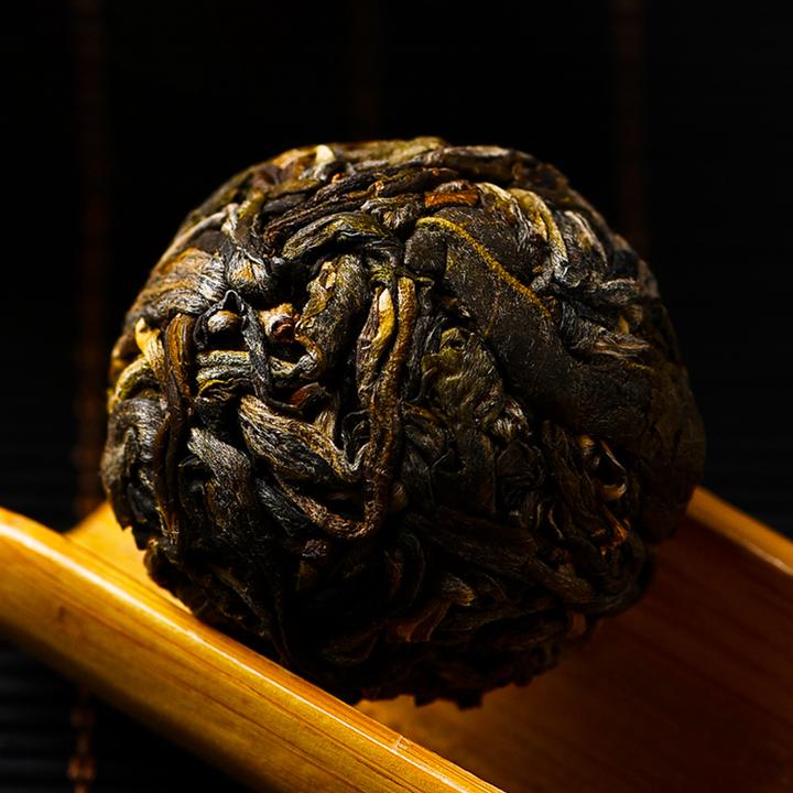 普洱生茶云南生茶勐峨古树春茶香甜型小龙珠上等生普洱茶叶2022年