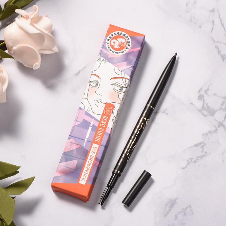 KCKC COLOR卡奇色彩双头眉笔自然不脱妆防水防汗不晕染一字眉初学