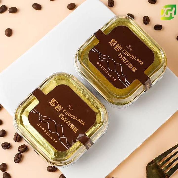 冰山熔岩巧克力纯可可脂蛋糕爆浆芝士巧克力蛋糕休闲学生下午茶