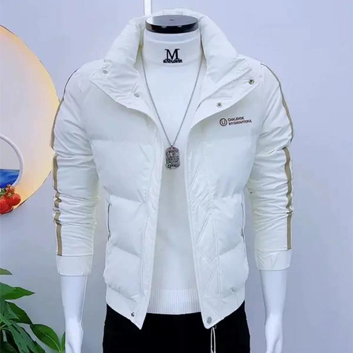 2024冬季新款棉衣男士修身韩版立领保暖棉服时尚个性百搭休闲爆款
