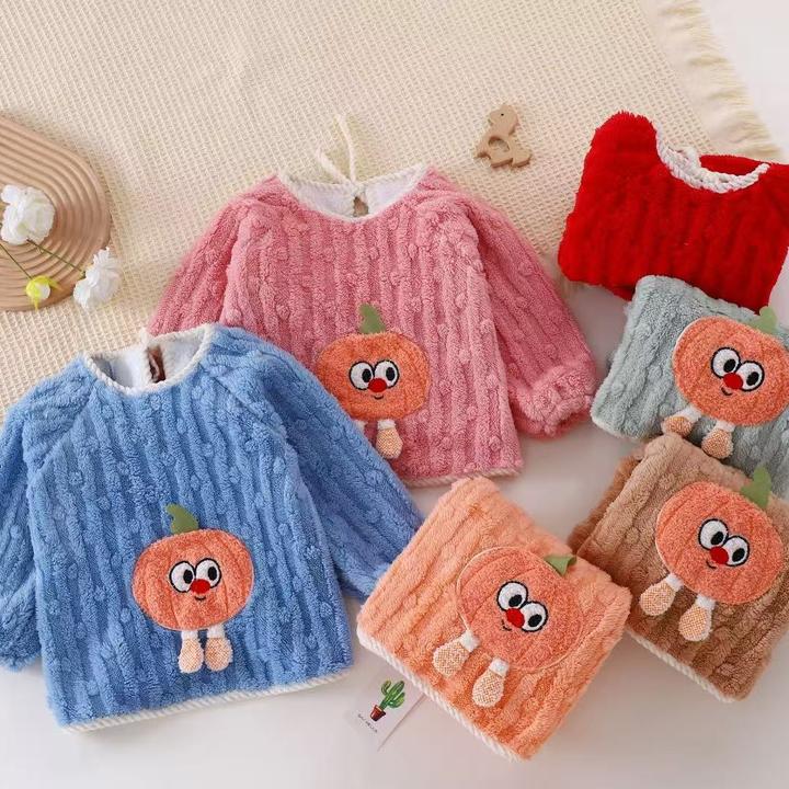 [1号链接]直播间下单备注编码罩衣洋气防脏宝宝儿童外套