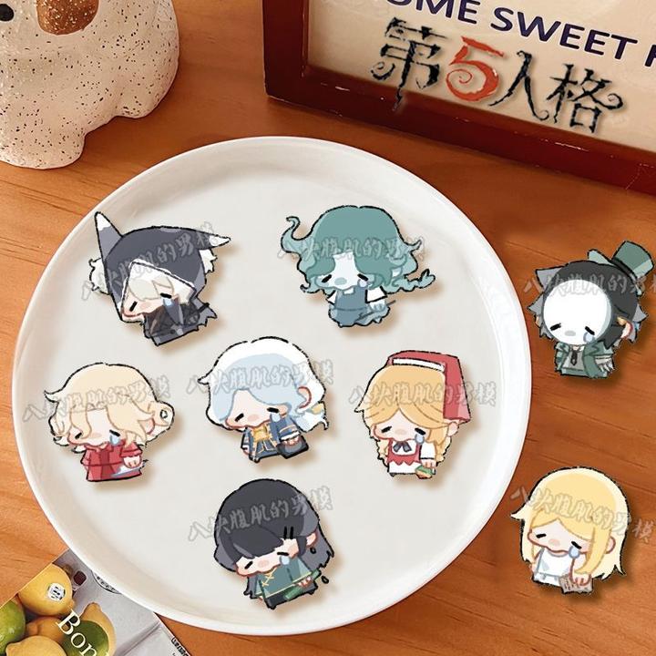 第5人格胸针森系徽章摄影师杰克渔女守夜人高颜值卡通可爱挂件