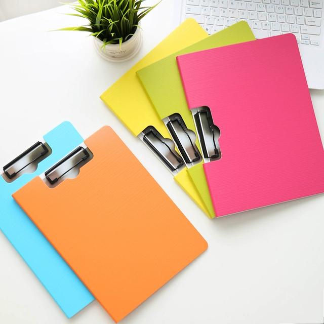 文件夹竖款折页板夹学生学习夹板a4夹子板垫板写字文具文件夹试卷