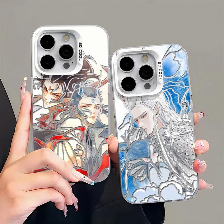 哪吒藕饼龙爹龙宝适用苹果16手机壳vivo华为oppo小米14套