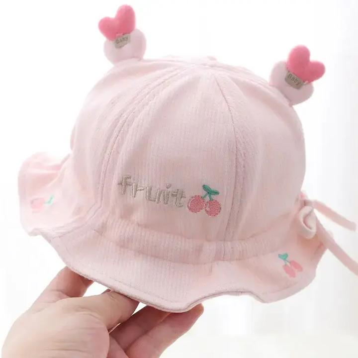 婴儿帽子秋冬季春秋薄款新生儿胎帽男宝宝婴幼儿女宝遮阳防晒盆帽