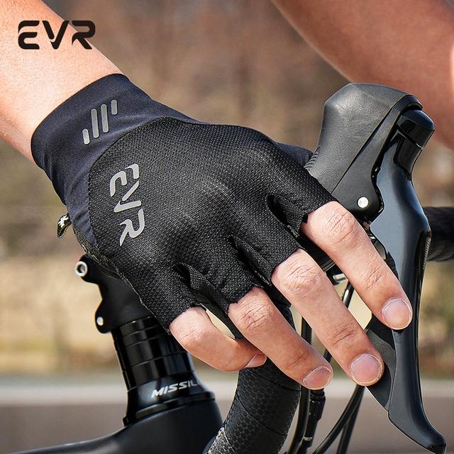 EVR 骑行手套半指夏季男女公路山地自行车短指单车装备防滑减震新