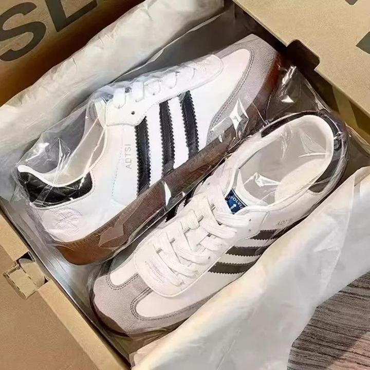 小个子必备~休闲运动透气明星同款百搭鞋子阿甘鞋男女鞋德训鞋