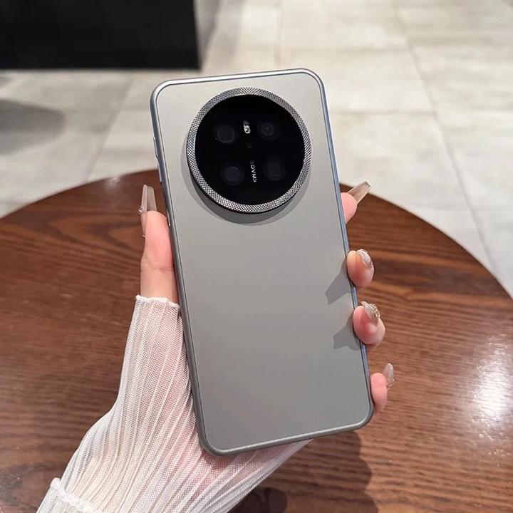 适用华为mate70/mate70pro新款肤感磨砂mate70透明防摔手机壳1