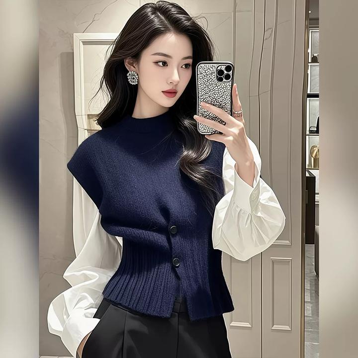 软糯慵懒2025新款内搭圣诞款独特绝美小毛衣女秋冬季穿搭外穿上衣