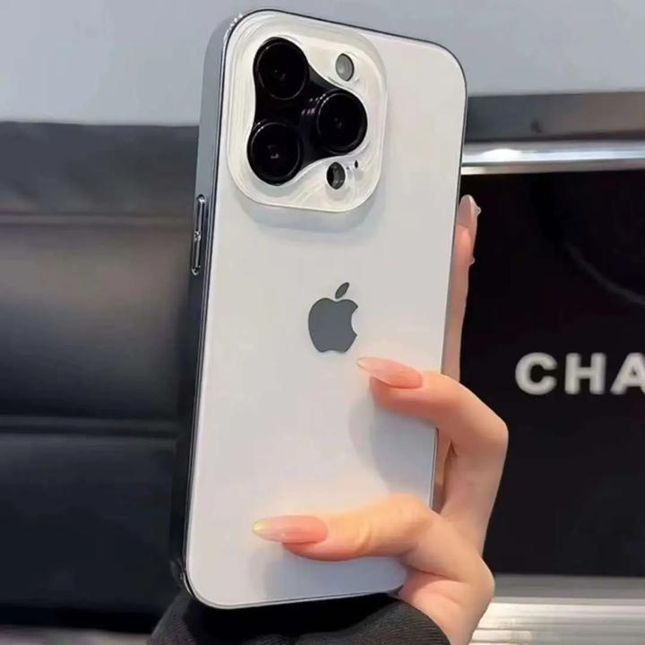 定制太空壳三角镜头秒变16轻奢苹果15Promax手机壳14高级感13新12