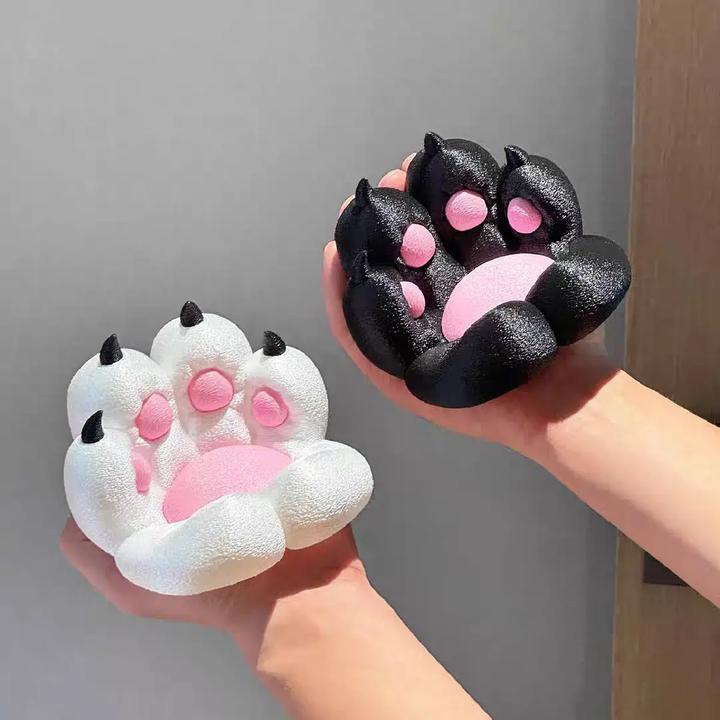 可爱创意猫爪3D打印桌面手机平板家用办公室宿舍多用支架办公好物