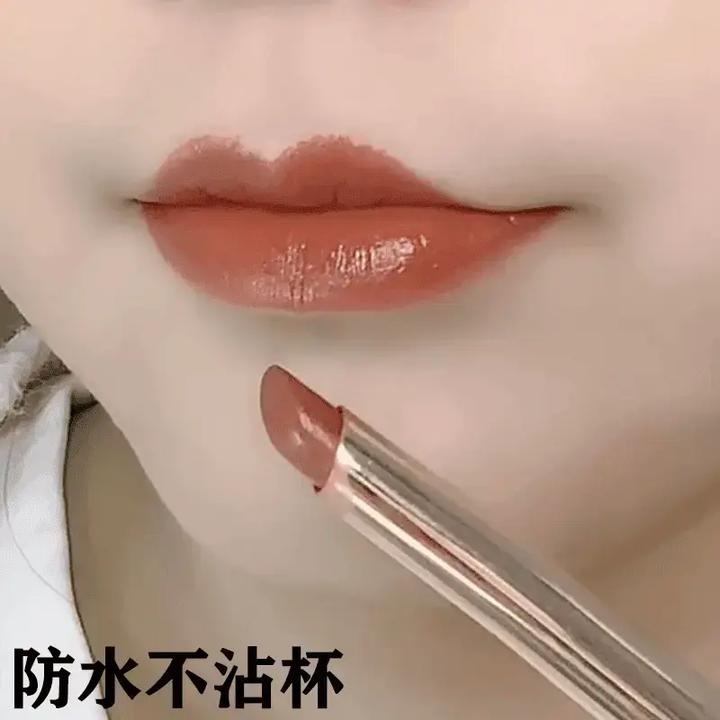 【母亲节礼物】肉桂奶茶口红不掉色不沾杯持久防水哑光保湿滋润显白