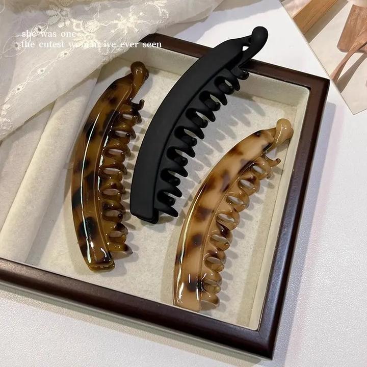 复古高马尾抓夹女夏天盘发固定扭扭夹发量多蓬松马尾竖夹香蕉夹子