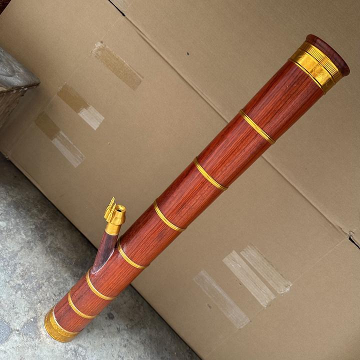 【花梨木】云南高档实木烟筒精品70cm口径7.5cm