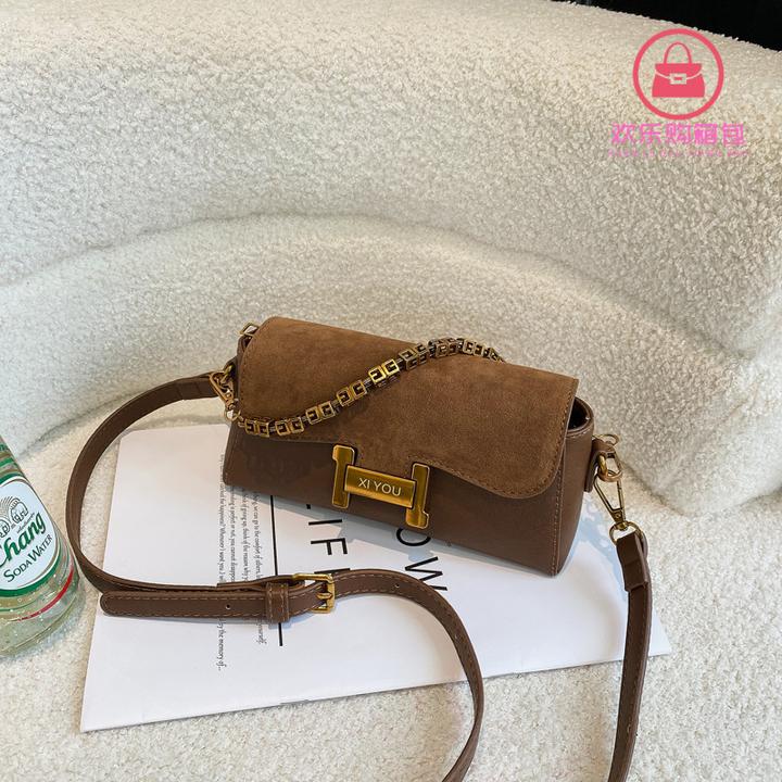 2024新款秋季简约韩版小方包包女时尚休闲单肩包简约复古斜挎小包