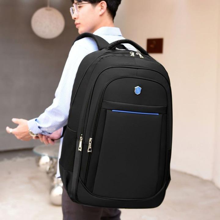 开学双肩背包男大容量防水背包双肩包大号打工背包初中高中生书包