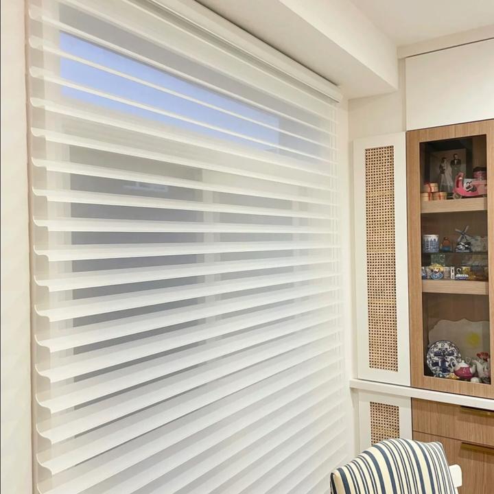 6客厅餐厅卧室防尘遮光60%ins清新仙气装修软装香格里拉遮挡卷帘