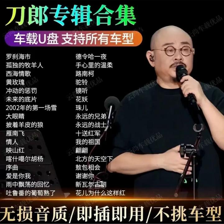 刀郎u盘音乐火爆歌曲精选大全MP3无损高音质汽车载流行歌曲u盘