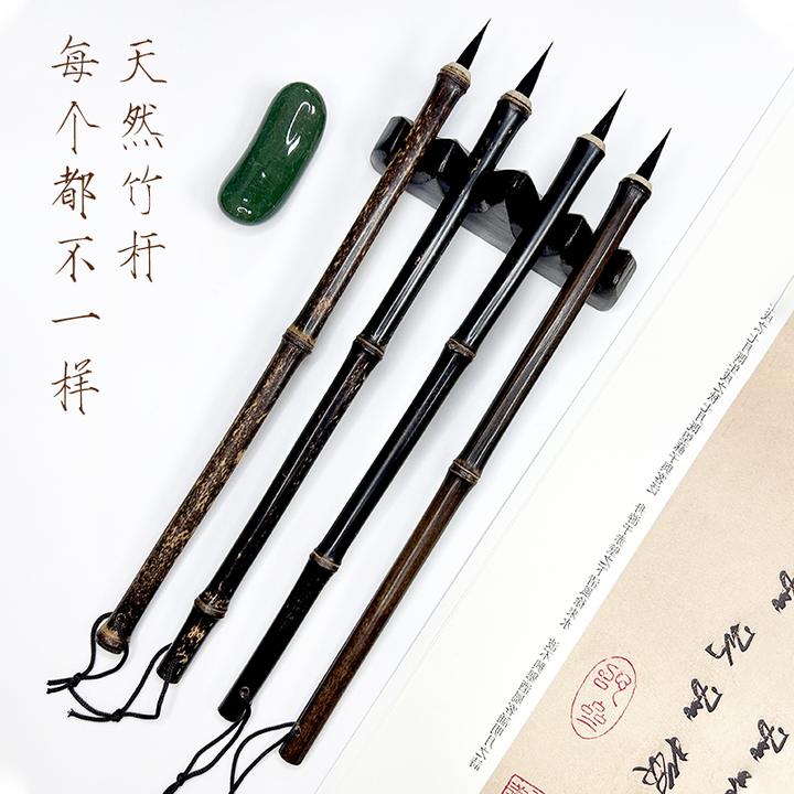 紫鹤瘦金体书法专用初学者入门练习套装紫毫狼毫专业小行书毛笔