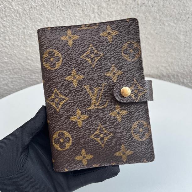 95新 LouisVuitton/路易威登 老花A7手帐本卡包护照夹 全原证件包