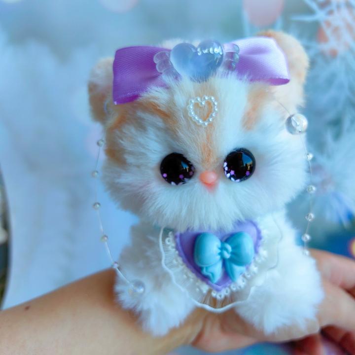 手工扭扭猫咪狗狗材料包毛绒送女友可爱公仔自制娃娃玩偶生日礼物