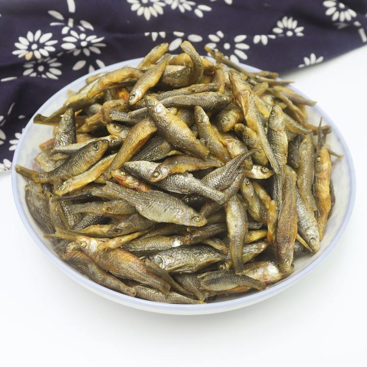 湖南火焙鱼仔干嫩子鱼焙干淡色农家饭嫩子毛毛麦穗鱼正宗250g500g
