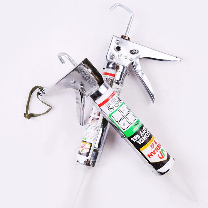 玻璃胶枪改装六轴承省力通用型美缝收边打胶神器自动断胶改装津贸