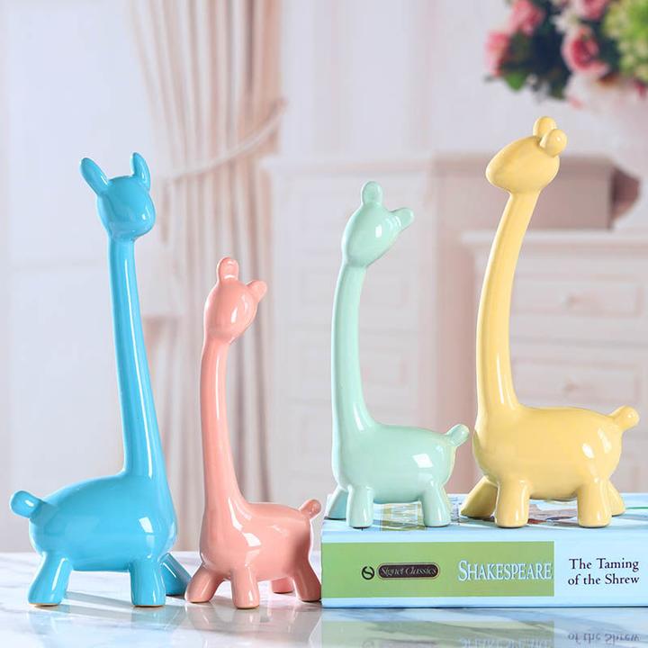 飞赫景德镇陶瓷摆件手工网红乔迁中国装饰品高档新款酒柜摆件