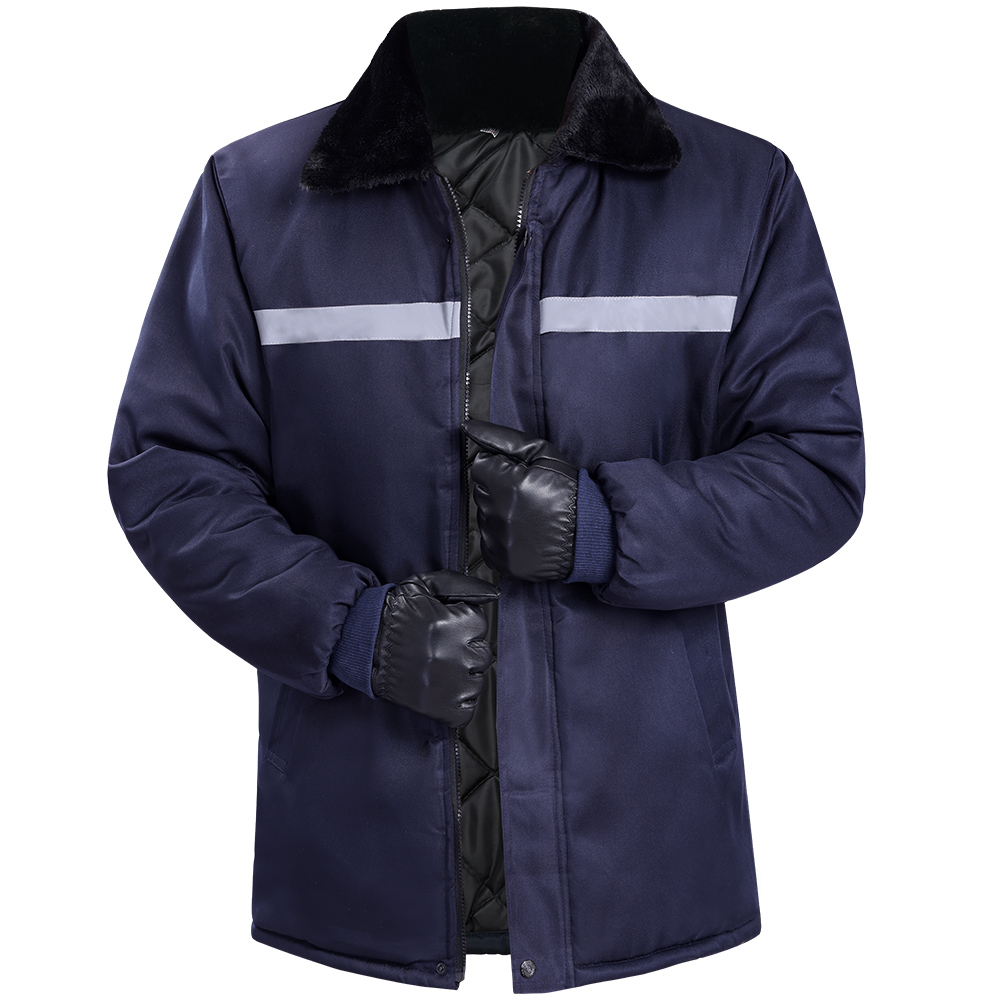 冬季加厚棉衣男士防寒保暖耐脏耐磨棉服工地户外冷库工作劳保棉袄