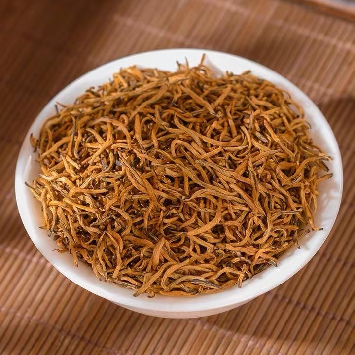 【高端红茶】6A全黄芽金骏眉醇厚蜜香型红茶春茶嫩芽250g罐装自己喝