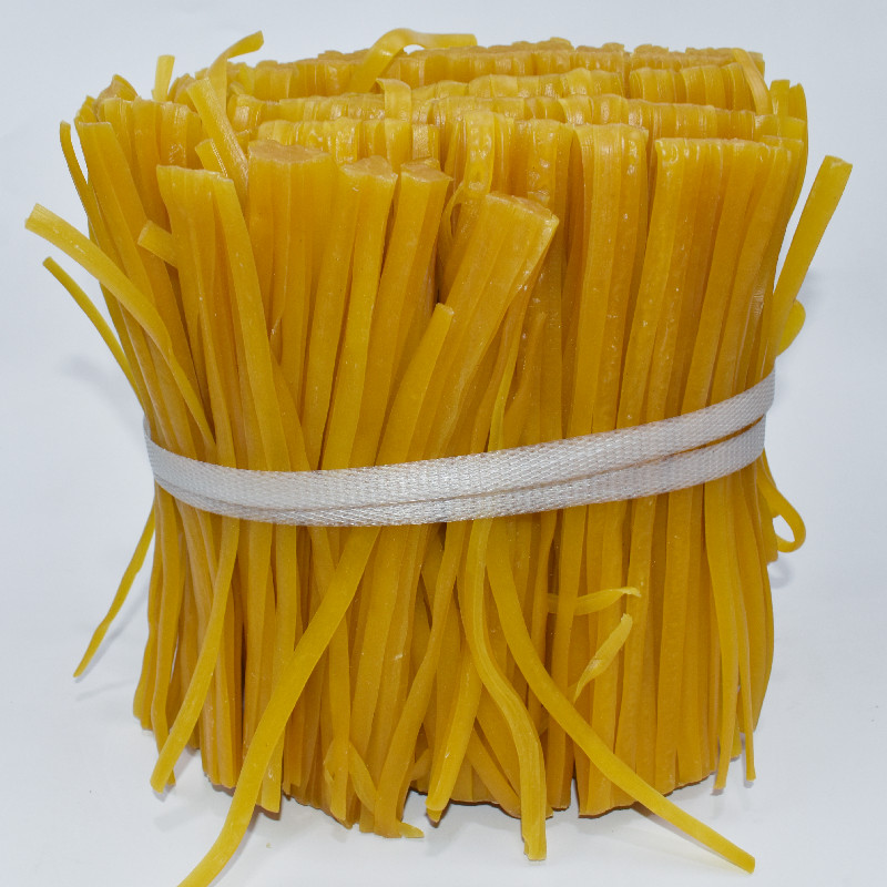 东北特产牛筋面麻辣烫火锅面黄中扁宽真空包邮