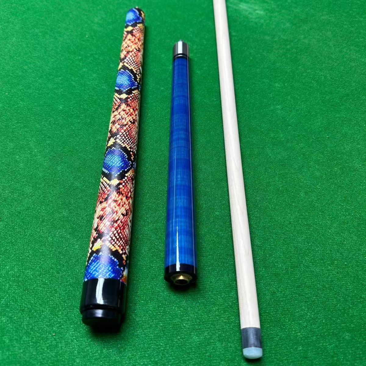 台球杆冲杆开球杆专用扎杆桌球跳杆冲跳一体杆大头杆手工台球冲杆