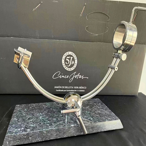 西班牙5J火腿切片专用架360度旋转大理石底座可以高低调整