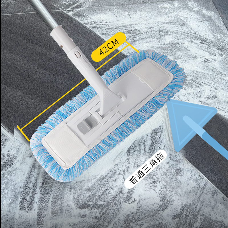 天花板清洁神器家用擦墙面屋顶打扫洗厨房墙壁墙砖专用拖把可伸缩