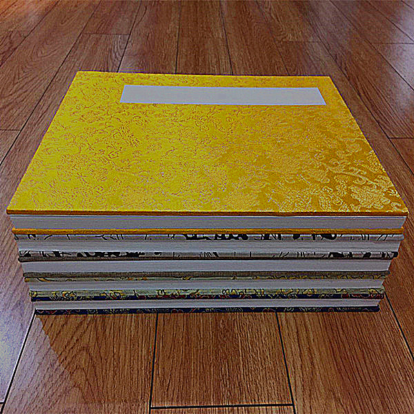 【国画册页】高品质加厚宣纸白心毛笔硬笔书写绘画锦面半生熟双面