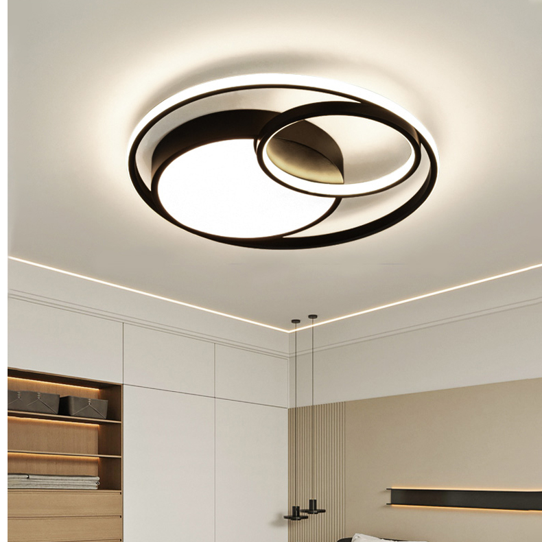 2024新款LED吸顶灯北欧主卧室灯现代超亮简约创意房间餐厅阳台灯